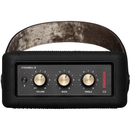 ΦΟΡΗΤΟ ΗΧΕΙΟ MARSHALL STOCKWELL II BLACK & BRASS  ΑΣΥΡΜΑΤΟ & ΕΝΣΥΡΜΑΤΟ